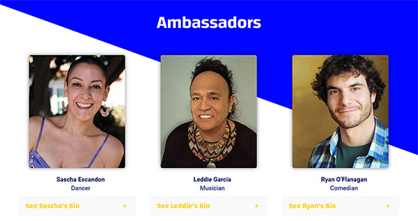 Accelerate H2 website ambassadors - Sascha Escandon, Leddie Garcia, Ryan O’Flanagan
