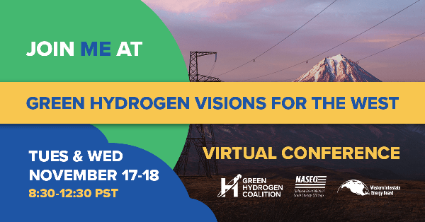 Green hydrogen visions west conference - November 17-18, 2020