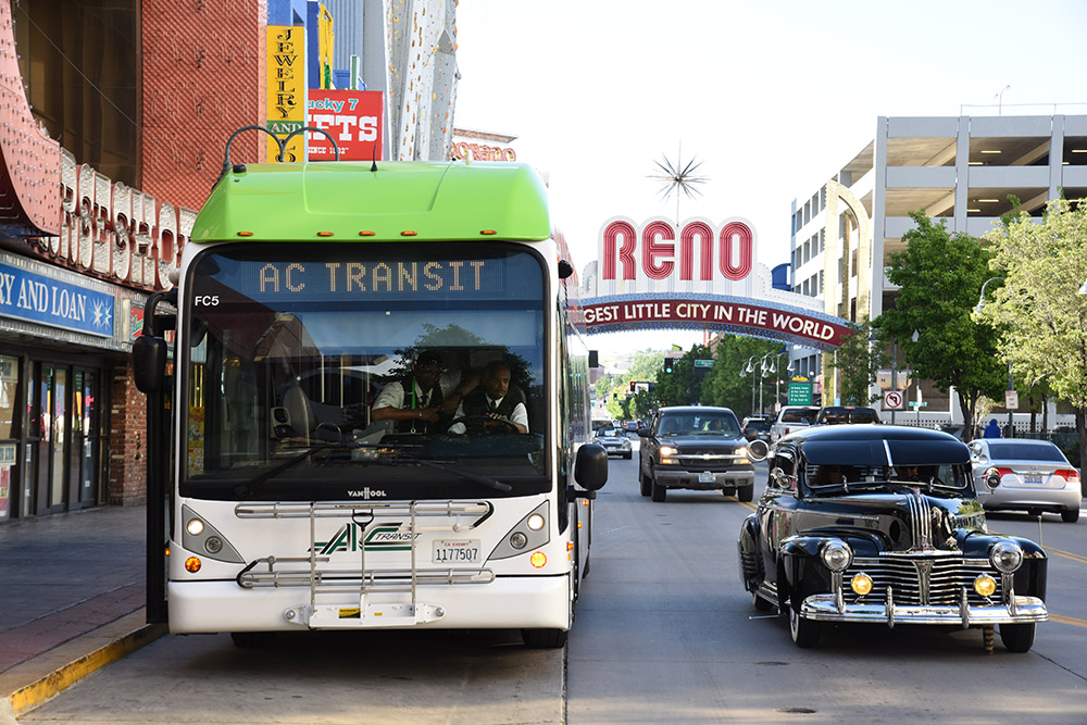 AC Transit fuel cell bus trip to APTA Reno 2017